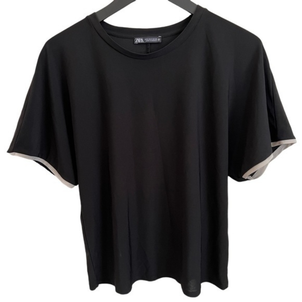 Zara Top Black Shirt Women Top